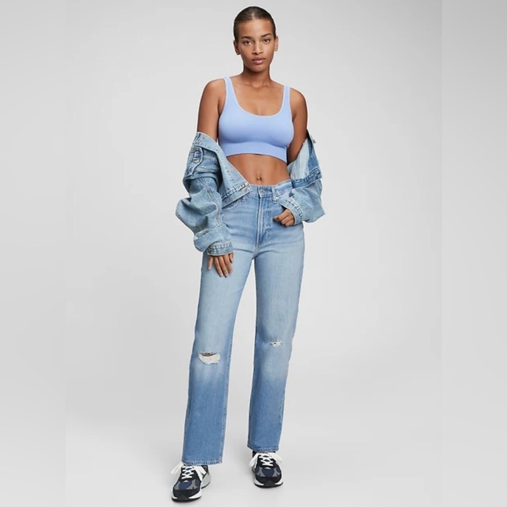 Gap High Rise '90s Loose Jeans in Organic Cotton with Washwell | Size 6/28